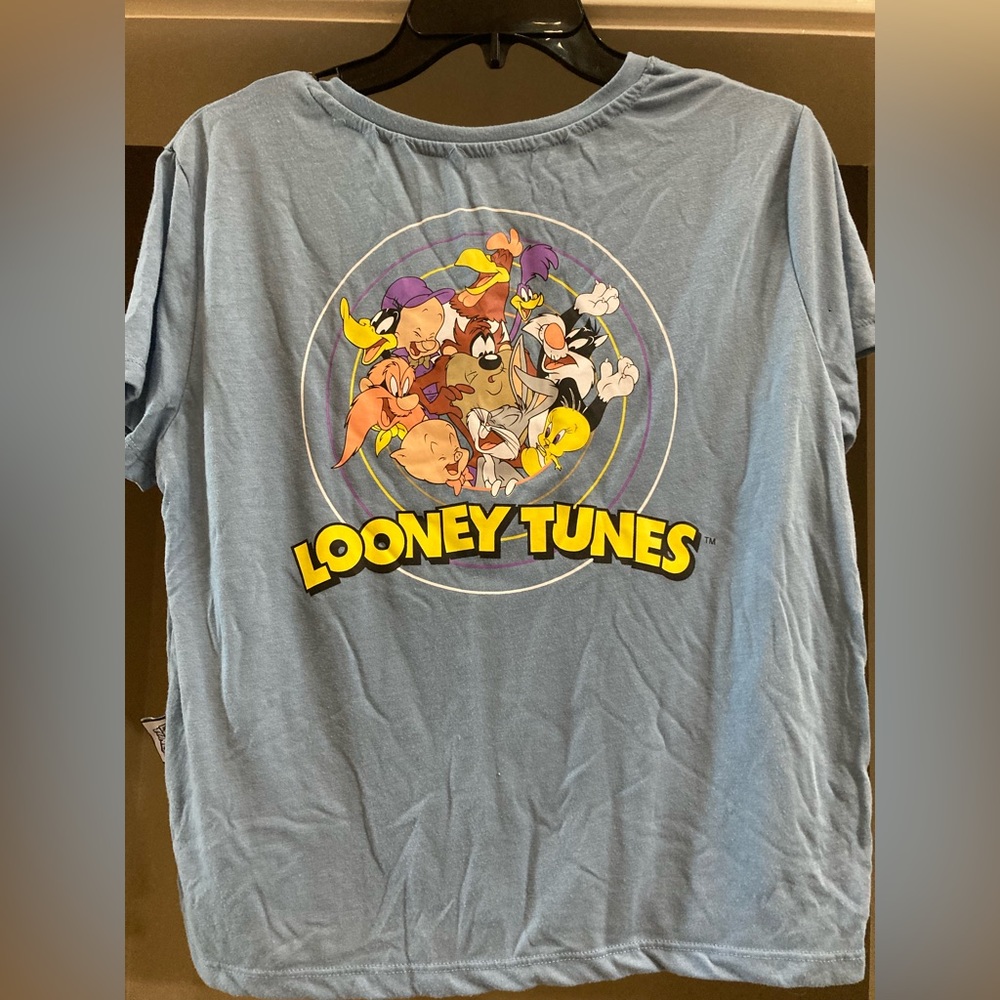 Warner Bros Looney Thnes Knit Top Sz L